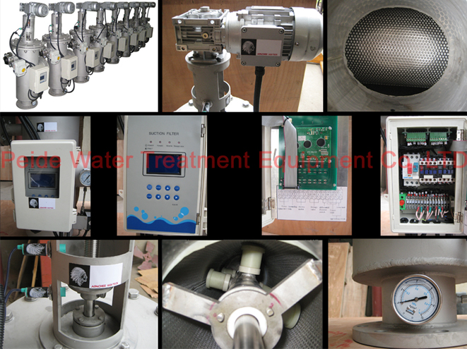 Automatic Carbon Steel Self-Cleaning Water Filter for Irrigation