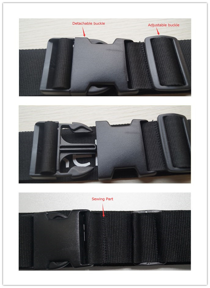 Factory Directly Sales Luggage Belt with Own Design for Promotional