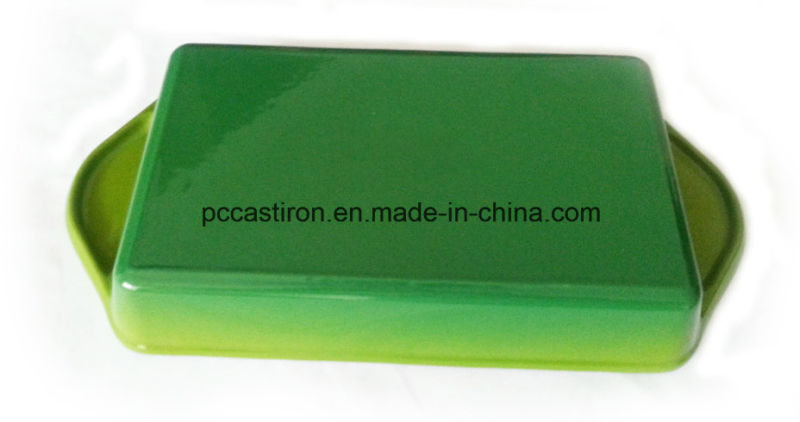 Enamel Cast Iron Baking Pan Manufacturer From China