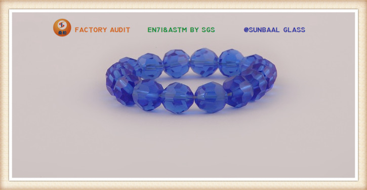 Faceted Glass Bead (S018)