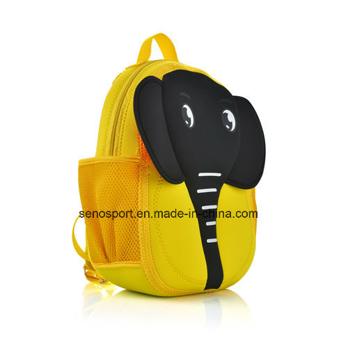 New Cartoon Elephant Design Children Neoprene Backpack Bag (SNPB08)