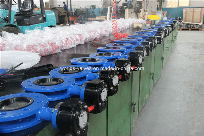 U-Section Flanged End Butterfly Valve