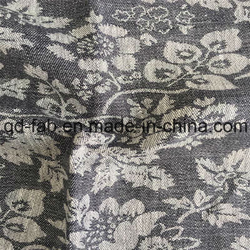 100%Linen Jacquard Yarn-Dyed Fabric (QF16-2480)