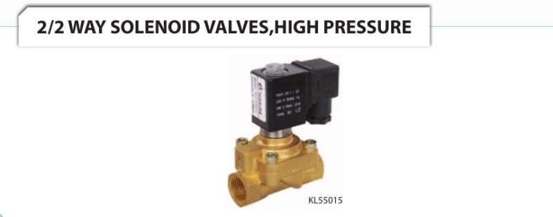 2/2 Way Solenoid Valve, High Pressure