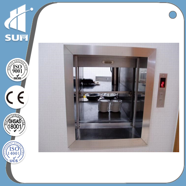 Dumbwaiter of Speed 0.4m/S Capacity 250kg Ce Approved