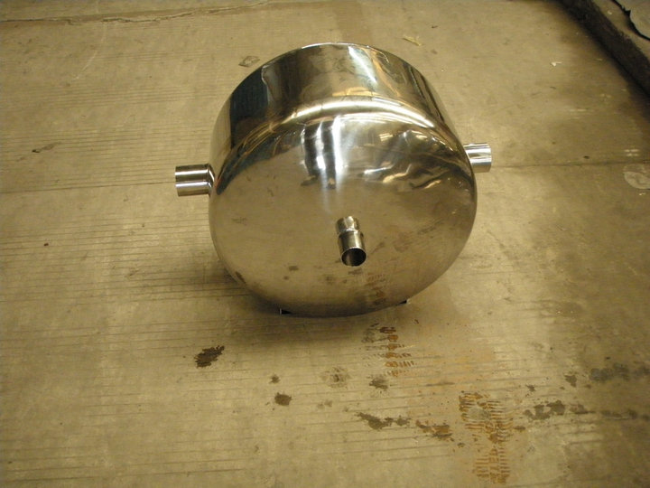 Stainless Steel Milk Receiver Tank