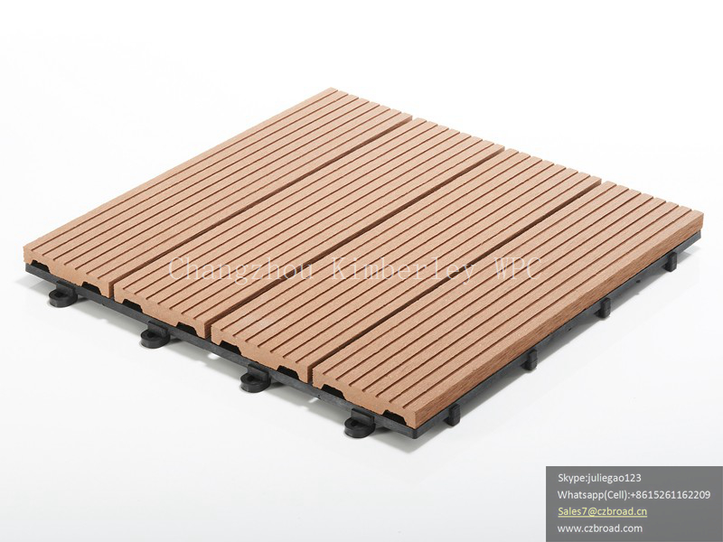 Environmental WPC DIY Decking Tile