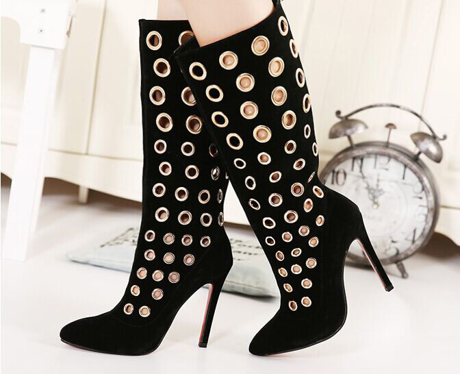 New Design Fashion High Heeled Women Boots (Y 36)