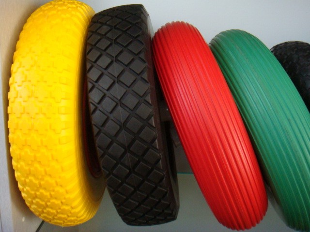 Solid PU Foam Wheel, PU Solid Wheel Barrow Tire 4.00-8