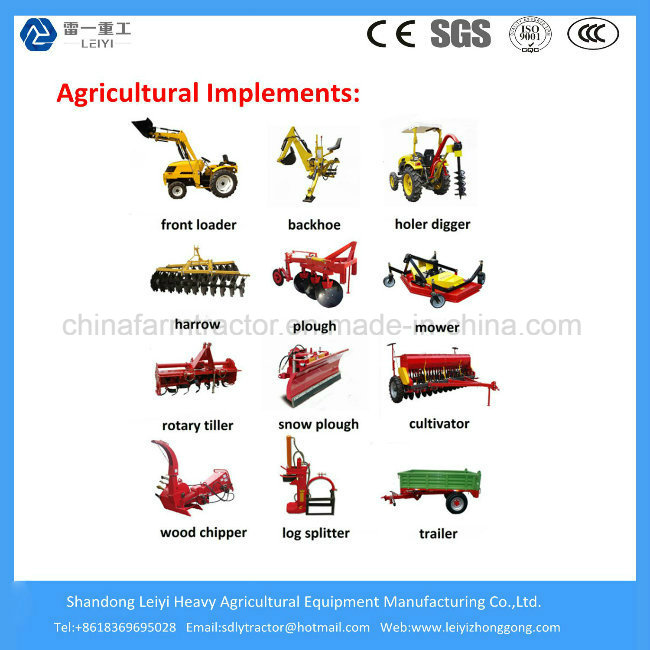 Factory Directly Supply Mini/Small/Compact/Agricultural/Farm/Garden/Lawn/Garden Tractor