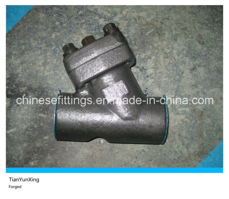 A105 Carbon Steel Forged Threaded Y Strainer