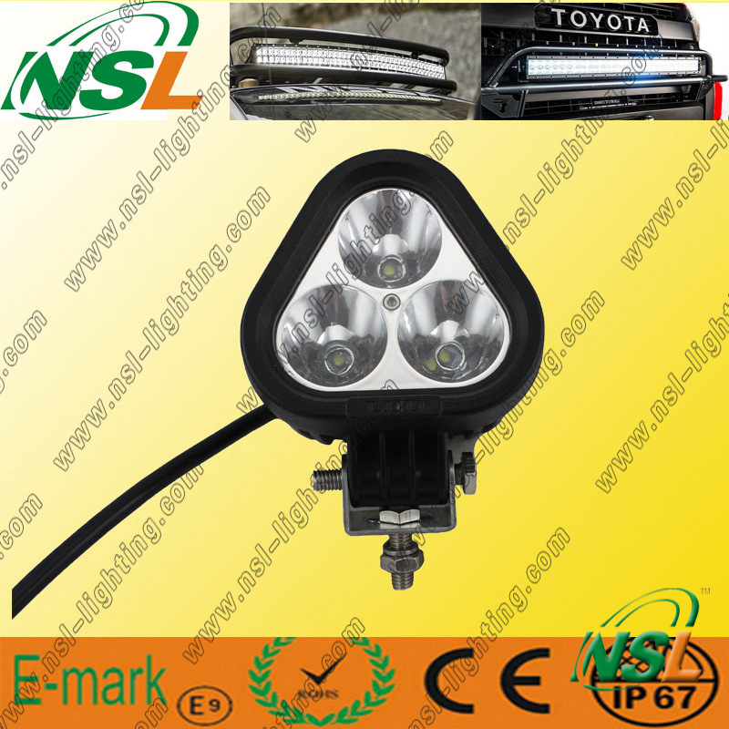 Creee Series LED Work Light, 3PCS*10W LED Work Light, Spot/Flood LED Work Light for Trucks