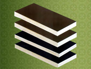 18mm Laminated Plywood with Poplar Core BB/CC Grade