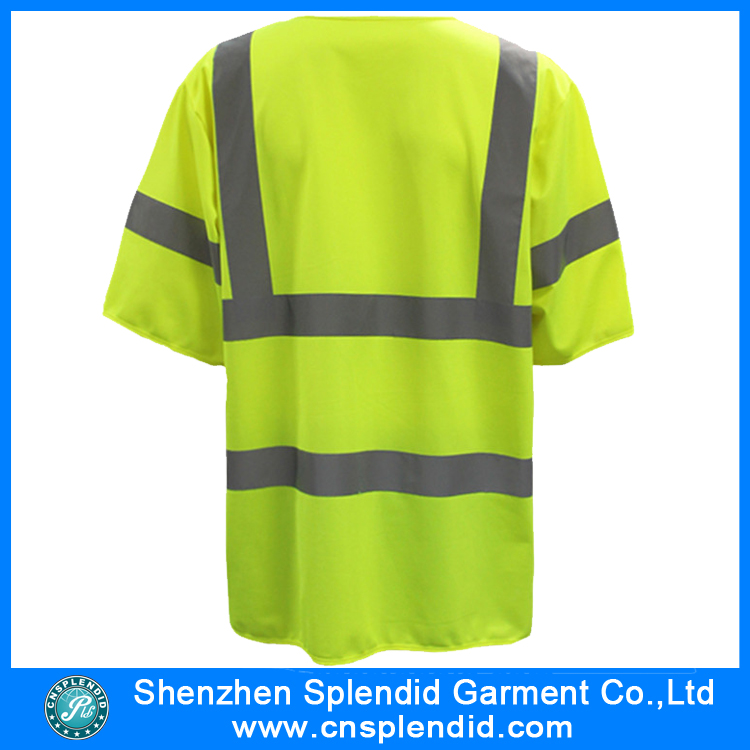 Hot Selling Custom Workwear Hi Vis Reflective Safety Vest Made in China