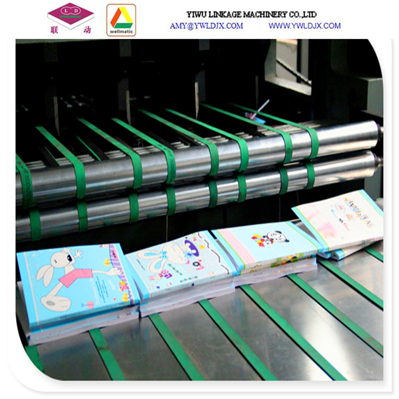 Ld1020bc Semi-Automatic Wire Stapled Thin School Exercise Book Production Line Machine