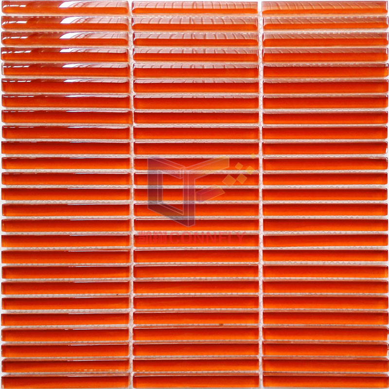 Orange Color Glass Mosaic (PT105)