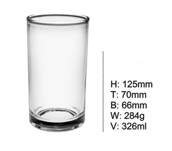 Blown Glass Cup for Tea Cup Glassware Kb-Hn035