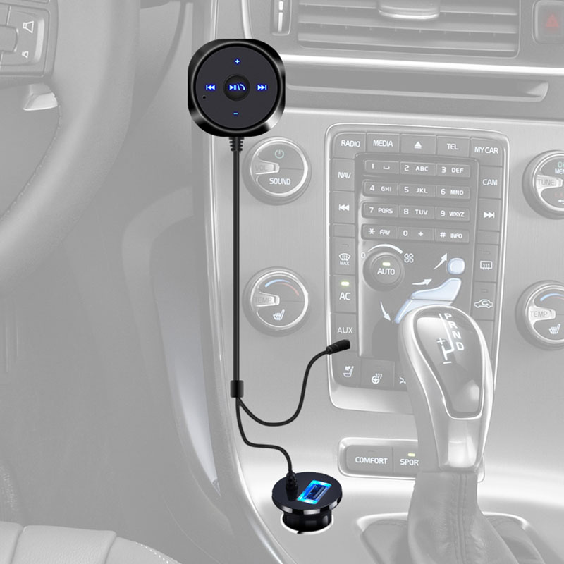 Bluetooth Hands Free Car Kit with Car Charger