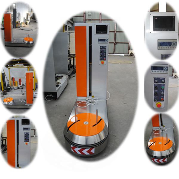 New Condition Automatic Airport Luggage Wrapper&Baggage Wrapper Machine for Luggage Packaging