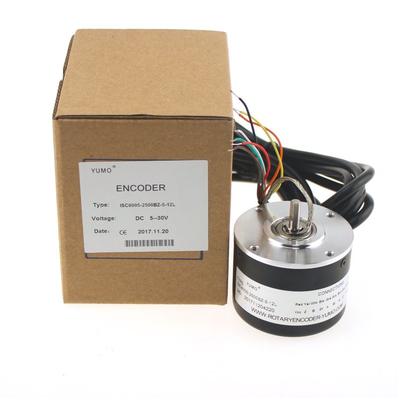 Isc6005 6mm Solid Shaft Incremental Rotary Encoder