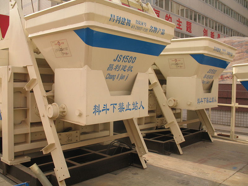 Js1500 Twin Shaft Concrete Mixer on Sale