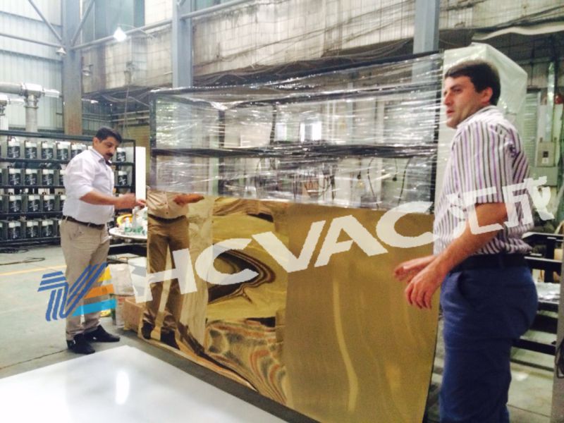 Hcvac Big Horizental PVD Coating Machine for 3m 6m Stainless Steel Pipe