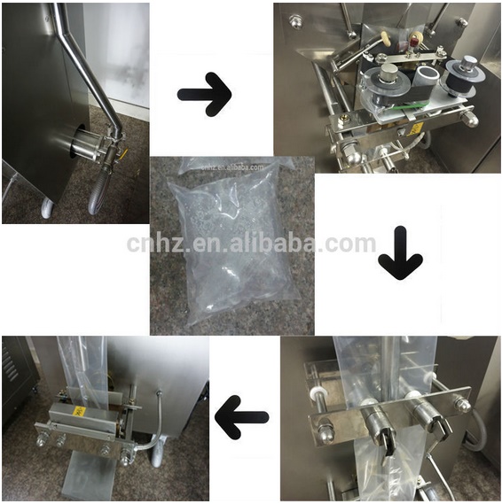 Automatic Sachet Water Filling Packing Machine with 220V