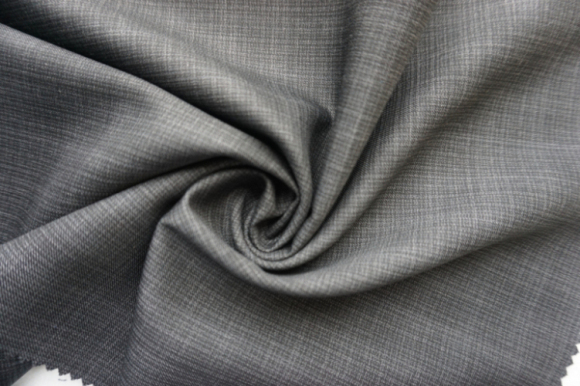 Check Stain Weave Fabric for Suit