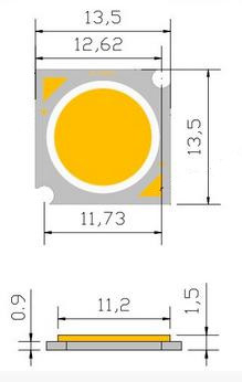 Hot Sale 7W Epistar High Power COB LED