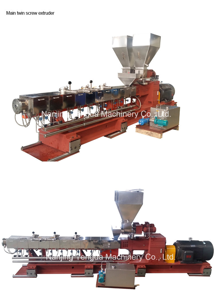 Compounding Recycling High -Torque Twin Screw Extruder