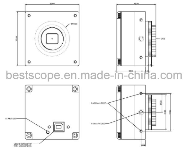 Bestscope Buc4b-200m CCD Digital Cameras