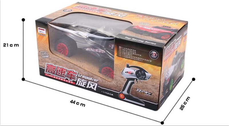 1/16 2.4G RC Hobby Car Monster Truck High Speed Toy Electric Racing Car