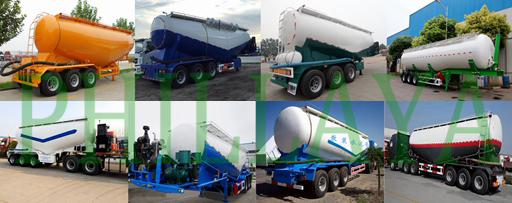 Concrete Carrier and Transport Tanker Bulk Cement Semi Trailer