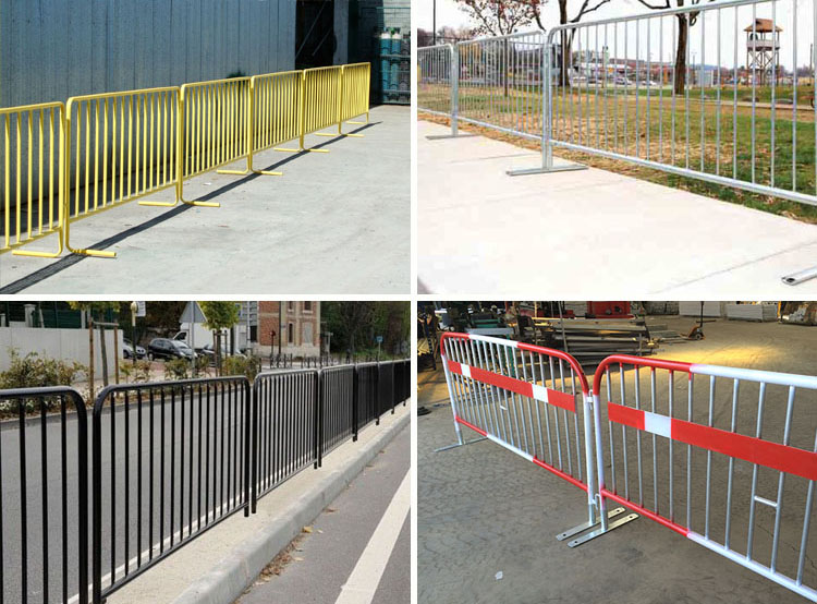 Metal Portable Bank Queue Line Crowd Control Barrier