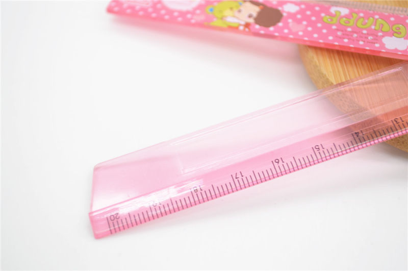 2016 10cm Cartoon Color Spot Folding Ruler for Office Stationery