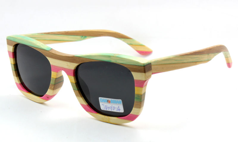 Colorful Wood Sunglasses (JN0010)