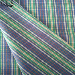 100% Cotton Poplin Woven Yarn Dyed Fabric for Shirts/Dress Rls40-7po