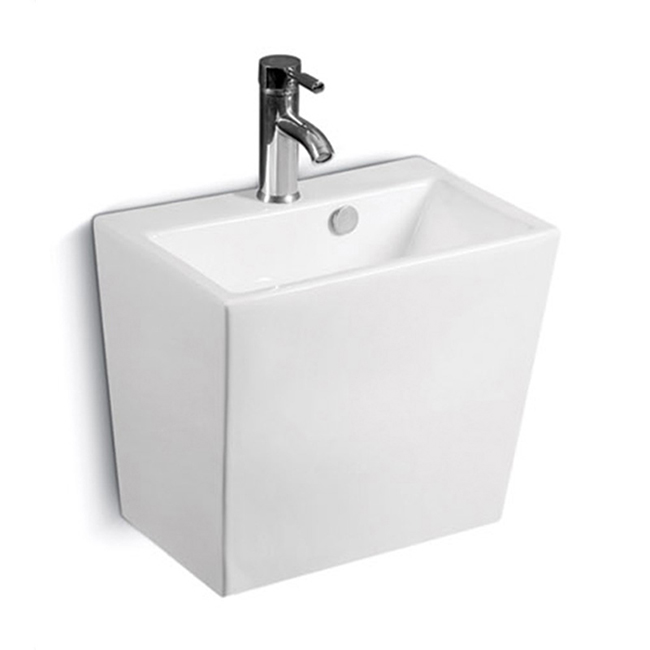 Rectangular Wall-Hung Half One-Piece Basin