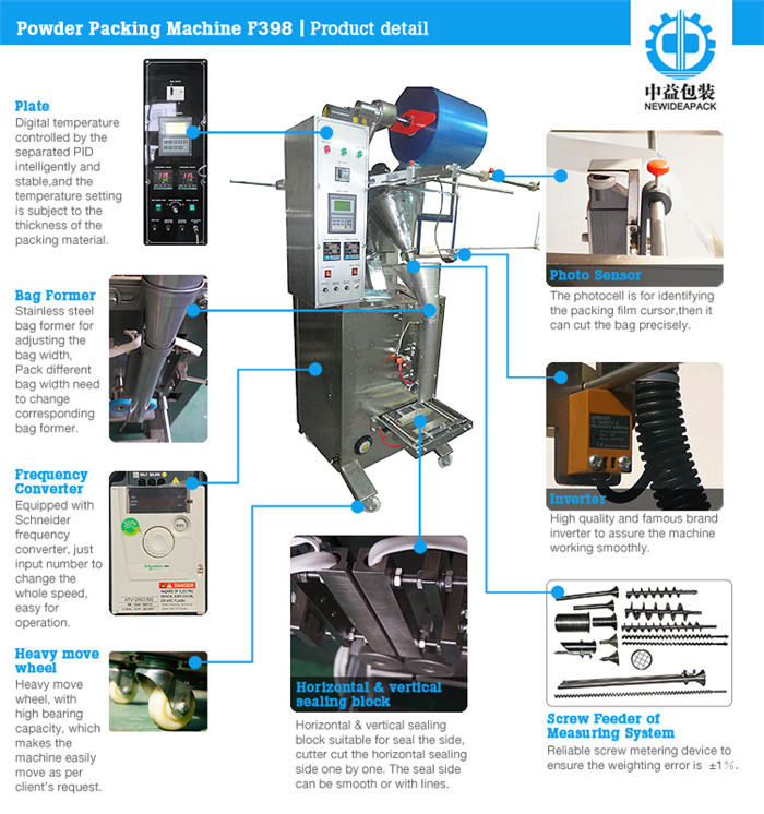 ND-F398 Packing Machinery for Milky Tea