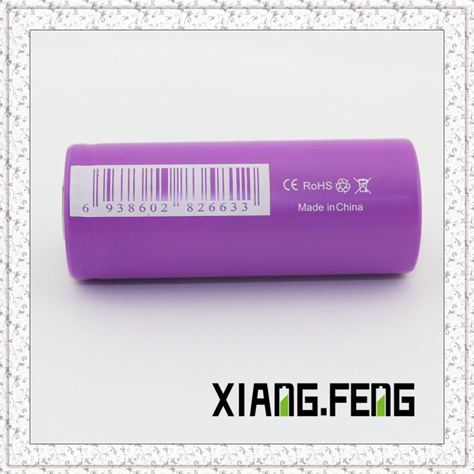 3.7V Xiangfeng 26650 5200mAh 45A Imr Rechargeable Lithium Battery Imr Battery