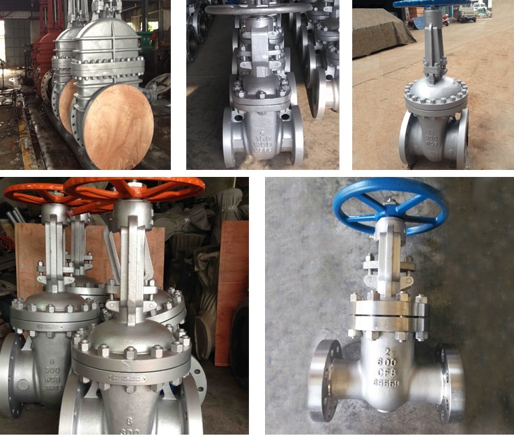 API Class 600lb Gear Operated RF/Rtj Gate Valve