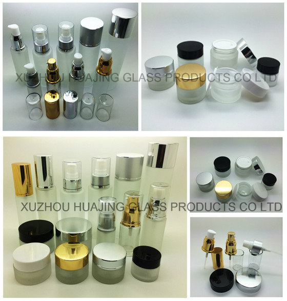 10g 20g 30g Glass Cosmetic Cream Jar