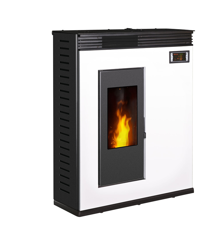 Biomass Pellet Stove with Black and White Color