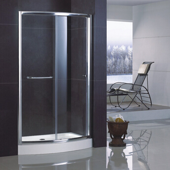 6 mm Tempered Glass Bowfront Shower Door