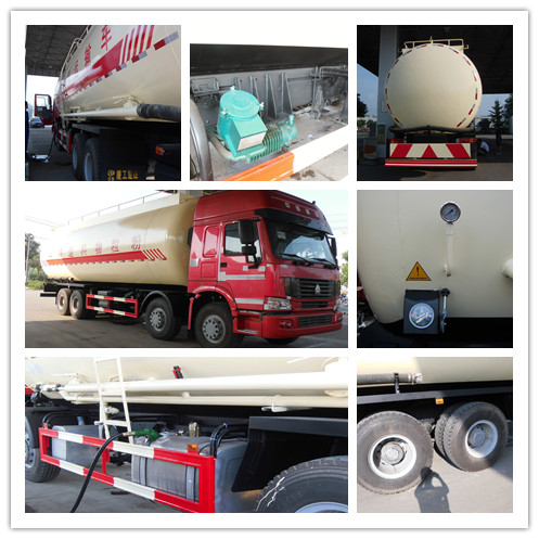 HOWO 8X4 40.6cbm Bulk Cement Truck