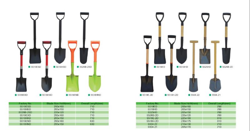 Gardening Hand Spade Tools Agricultural Shovel