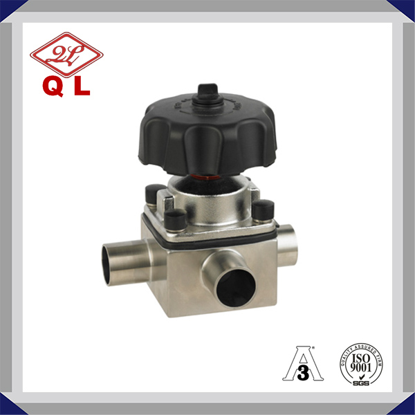 Stainless Steel U-Type Three-Way Diaphragm Valve