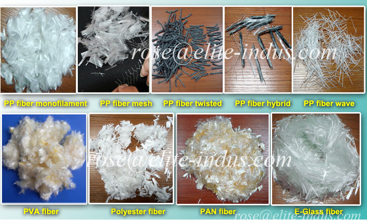 Twisted Bundle PP Fiber 50mm for Cements