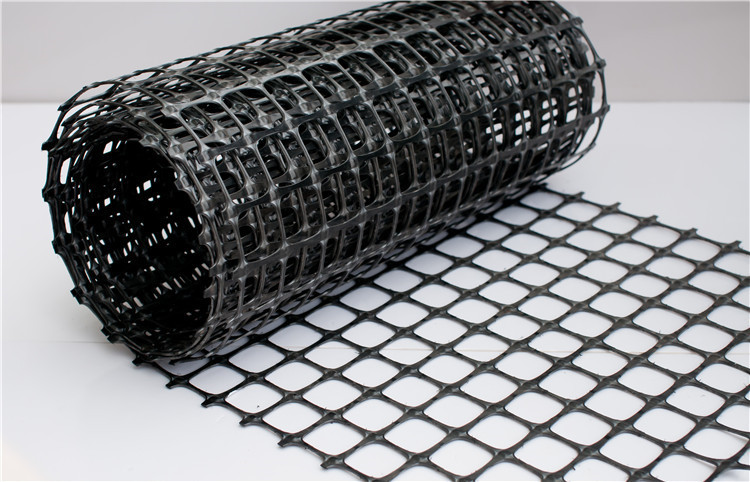 Biaxial Plastic Geogrid Used to Reinforce Dyke and Protect The Side Slope