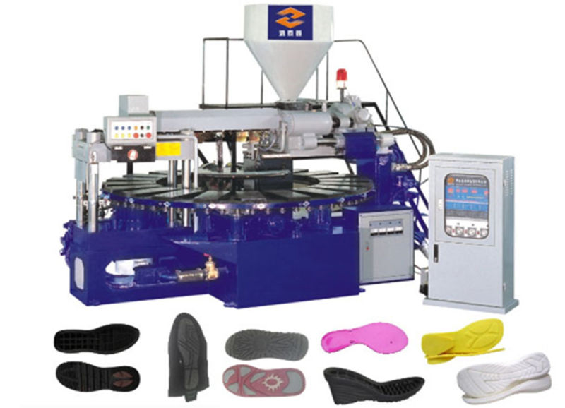 Rotary Plastic Sole Making Machine